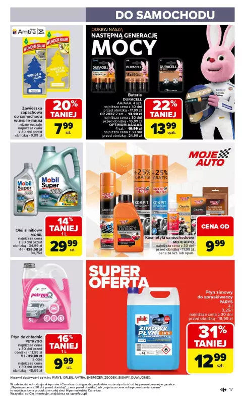 Carrefour - gazetka promocyjna Gazetka Łap super okazje od czwartku od czwartku 25.09 do środy 08.10 - strona 17