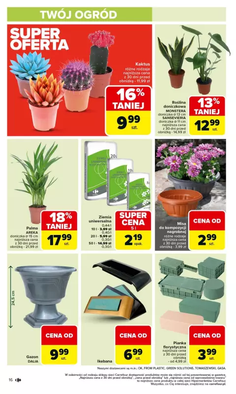 Carrefour - gazetka promocyjna Gazetka Łap super okazje od czwartku od czwartku 25.09 do środy 08.10 - strona 16