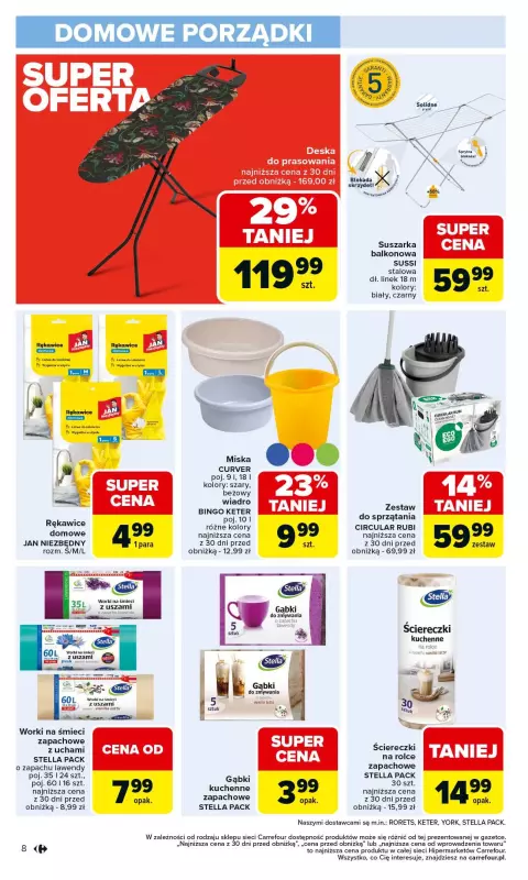 Carrefour - gazetka promocyjna Gazetka Łap super okazje od czwartku od czwartku 25.09 do środy 08.10 - strona 8