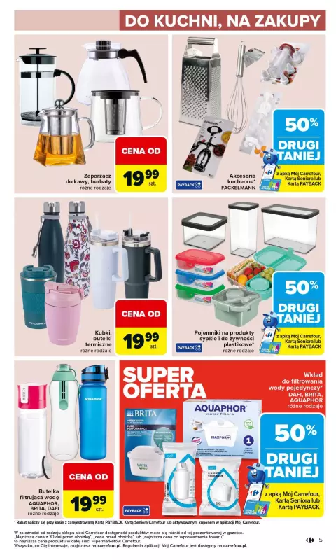 Carrefour - gazetka promocyjna Gazetka Łap super okazje od czwartku od czwartku 25.09 do środy 08.10 - strona 5