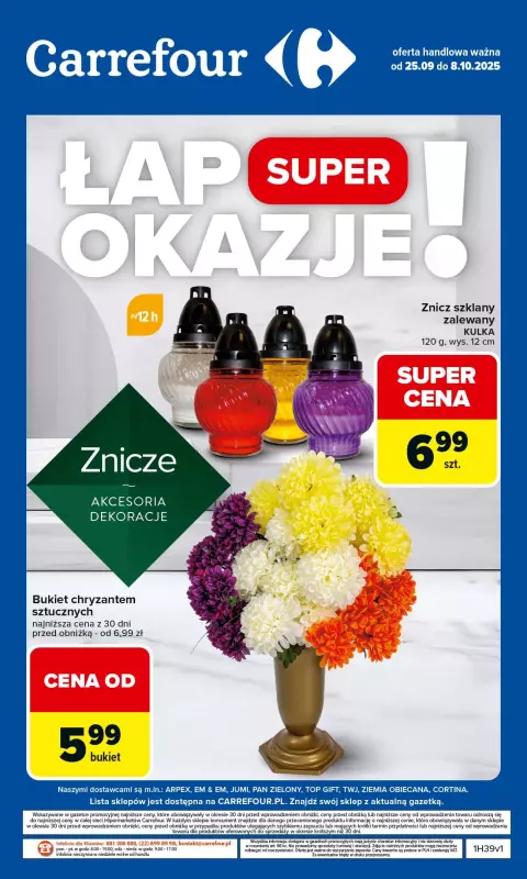 Carrefour - gazetka promocyjna Gazetka Łap super okazje od czwartku od czwartku 25.09 do środy 08.10 - strona 22