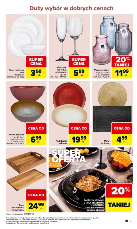 Carrefour - gazetka promocyjna Gazetka Łap super okazje od czwartku od czwartku 25.09 do środy 08.10 - strona 7