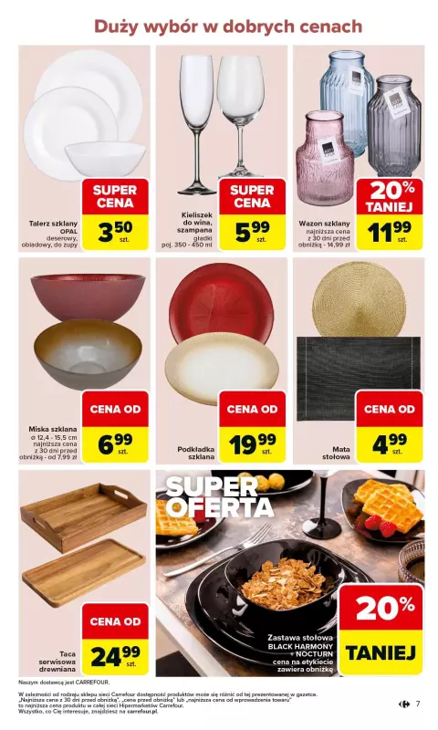 Carrefour - gazetka promocyjna Gazetka Łap super okazje od czwartku od czwartku 25.09 do środy 08.10 - strona 7