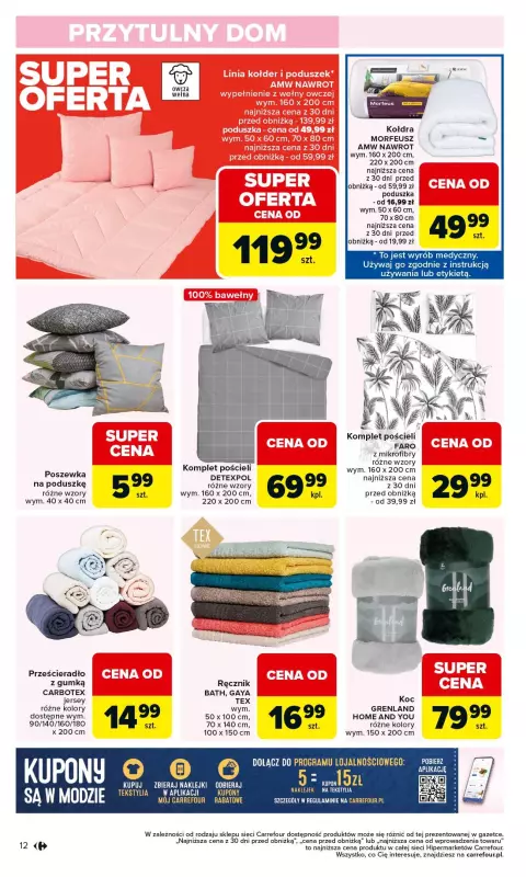 Carrefour - gazetka promocyjna Gazetka Łap super okazje od czwartku od czwartku 25.09 do środy 08.10 - strona 12