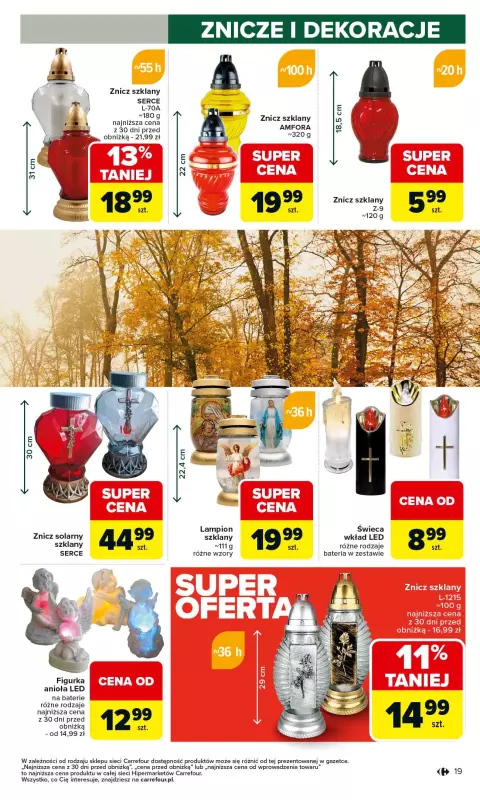 Carrefour - gazetka promocyjna Gazetka Łap super okazje od czwartku od czwartku 25.09 do środy 08.10 - strona 19
