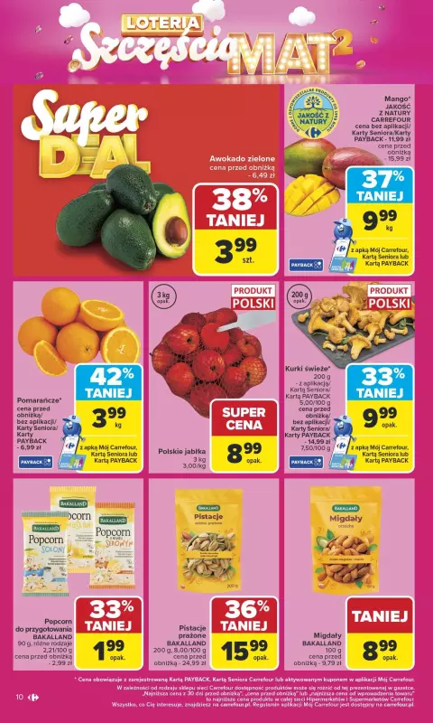 Carrefour - gazetka promocyjna Gazetka Carrefour od poniedziałku od poniedziałku 29.09 do soboty 04.10 - strona 10