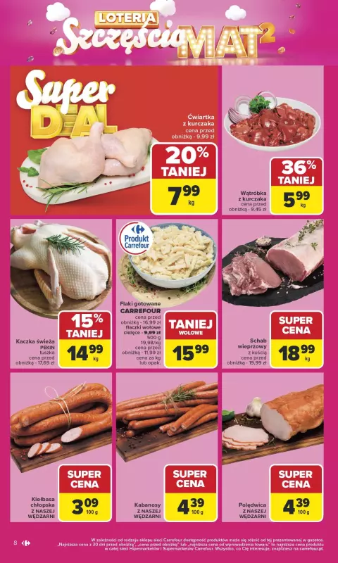 Carrefour - gazetka promocyjna Gazetka Carrefour od poniedziałku od poniedziałku 29.09 do soboty 04.10 - strona 8