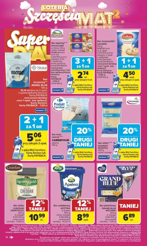 Carrefour - gazetka promocyjna Gazetka Carrefour od poniedziałku od poniedziałku 29.09 do soboty 04.10 - strona 18