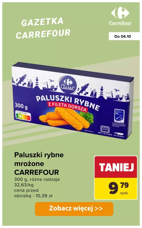 Carrefour - gazetka promocyjna Dania gotowe - SUPER ceny od wtorku 30.09 do soboty 04.10 - strona 8