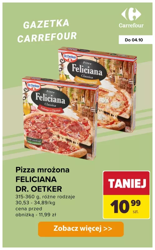 Carrefour - gazetka promocyjna Dania gotowe - SUPER ceny od wtorku 30.09 do soboty 04.10 - strona 2