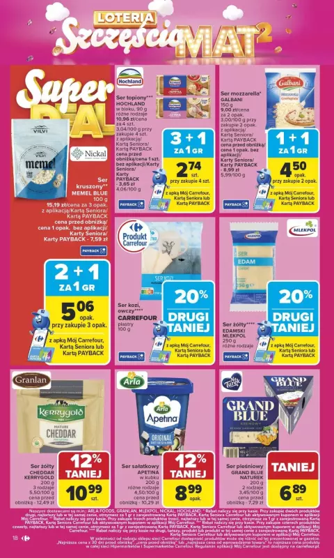 Carrefour - gazetka promocyjna Gazetka Carrefour od poniedziałku od poniedziałku 29.09 do soboty 04.10 - strona 18