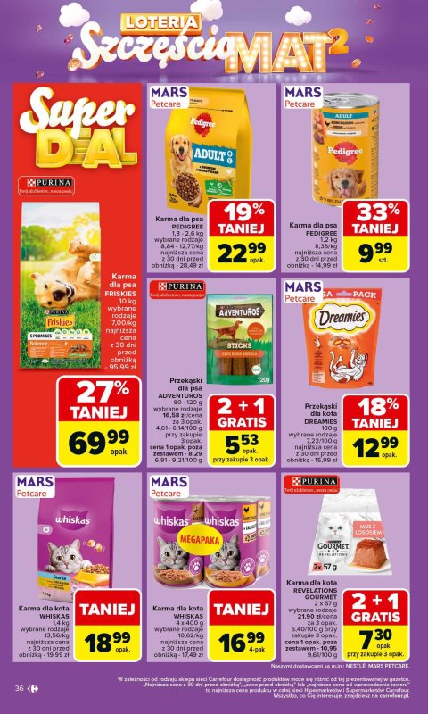Carrefour - gazetka promocyjna Gazetka Carrefour od poniedziałku od poniedziałku 06.10 do soboty 11.10 - strona 36
