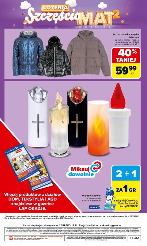 Carrefour - gazetka promocyjna Gazetka Carrefour od poniedziałku od poniedziałku 06.10 do soboty 11.10 - strona 56