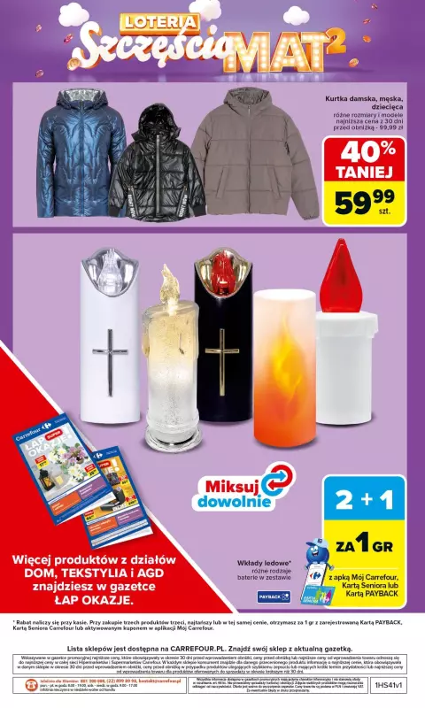Carrefour - gazetka promocyjna Gazetka Carrefour od poniedziałku od poniedziałku 06.10 do soboty 11.10 - strona 56
