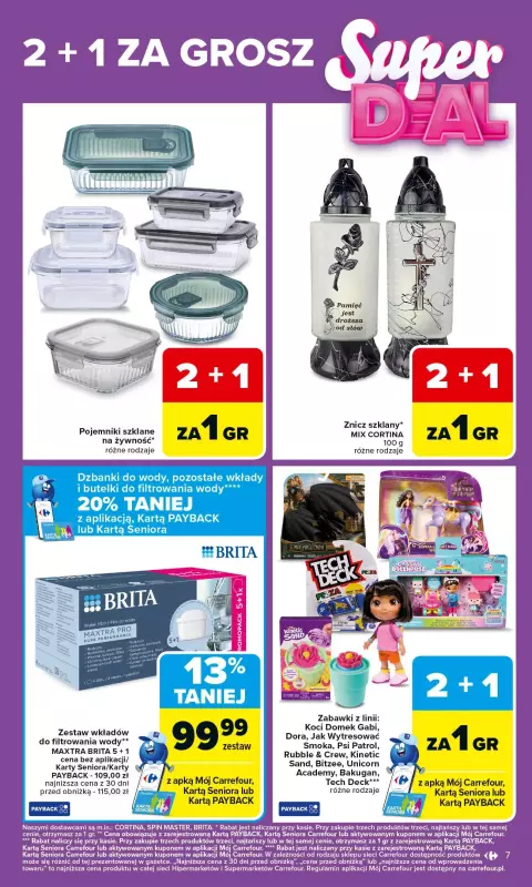 Carrefour - gazetka promocyjna Gazetka Carrefour od poniedziałku od poniedziałku 06.10 do soboty 11.10 - strona 7