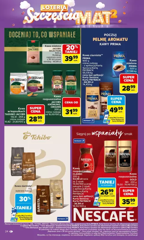 Carrefour - gazetka promocyjna Gazetka Carrefour od poniedziałku od poniedziałku 06.10 do soboty 11.10 - strona 24