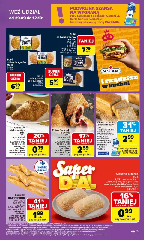 Carrefour - gazetka promocyjna Gazetka Carrefour od poniedziałku od poniedziałku 06.10 do soboty 11.10 - strona 13