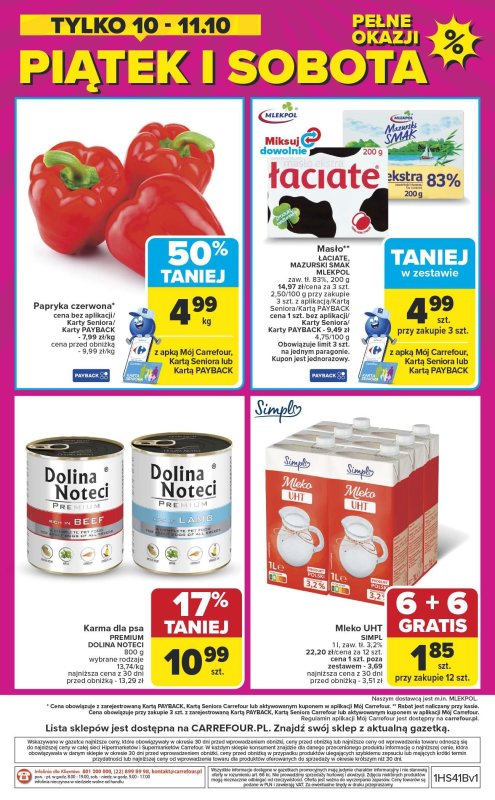 Carrefour - gazetka promocyjna Gazetka Weekend promek już od czwartku od czwartku 09.10 do soboty 11.10 - strona 8