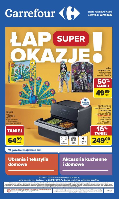 Carrefour - gazetka promocyjna Gazetka Łap okazje od czwartku od czwartku 09.10 do środy 22.10 - strona 28