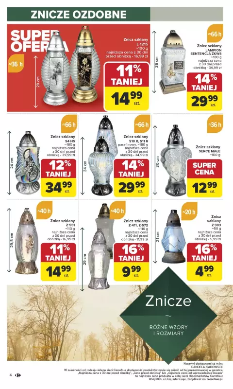 Carrefour - gazetka promocyjna Gazetka Łap okazje od czwartku od czwartku 09.10 do środy 22.10 - strona 4