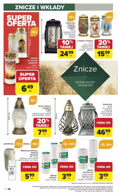 Carrefour - gazetka promocyjna Gazetka Łap okazje od czwartku od czwartku 09.10 do środy 22.10 - strona 2