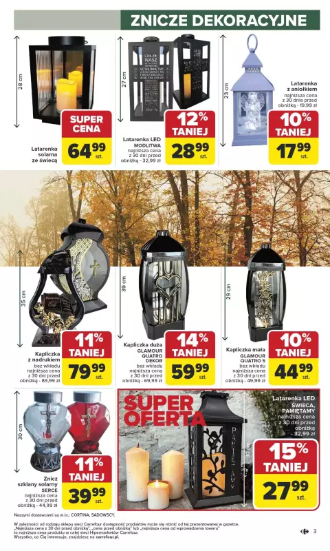 Carrefour - gazetka promocyjna Gazetka Łap okazje od czwartku od czwartku 09.10 do środy 22.10 - strona 3