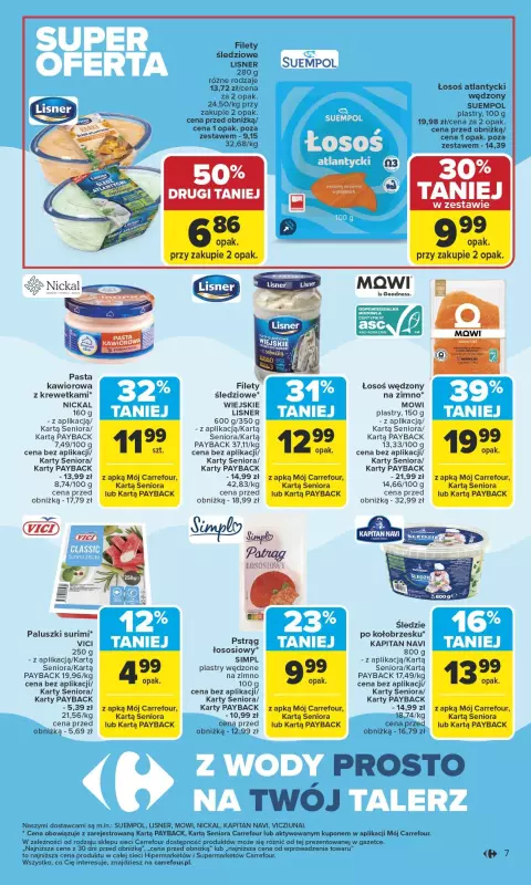 Carrefour - gazetka promocyjna Gazetka Carrefour od poniedziałku od poniedziałku 13.10 do soboty 18.10 - strona 7