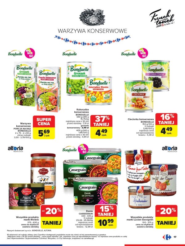 Carrefour - gazetka promocyjna Gazetka French Touch od poniedziałku 13.10 do soboty 25.10 - strona 17