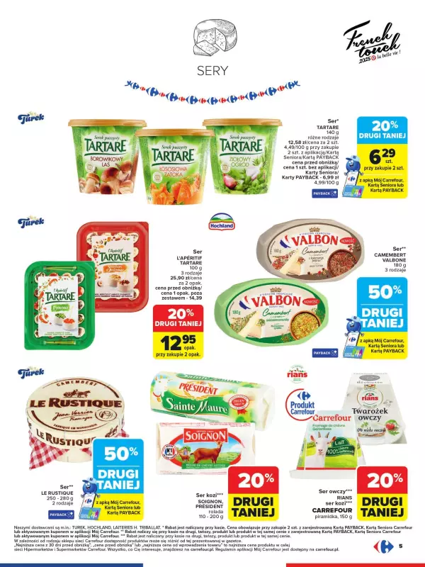 Carrefour - gazetka promocyjna Gazetka French Touch od poniedziałku 13.10 do soboty 25.10 - strona 5