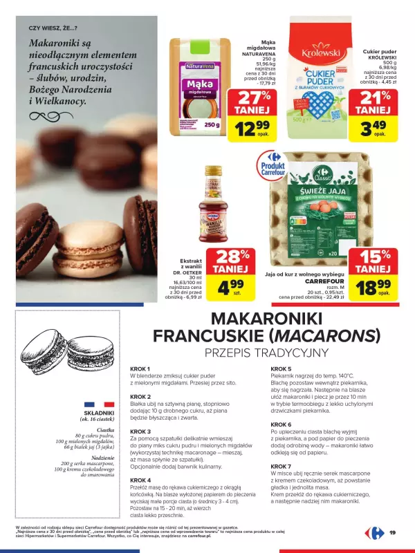 Carrefour - gazetka promocyjna Gazetka French Touch od poniedziałku 13.10 do soboty 25.10 - strona 19