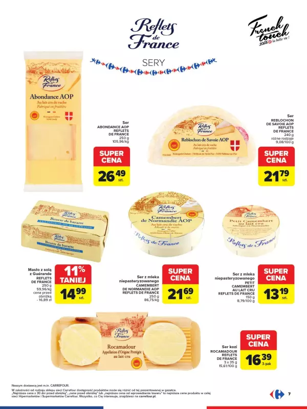 Carrefour - gazetka promocyjna Gazetka French Touch od poniedziałku 13.10 do soboty 25.10 - strona 7