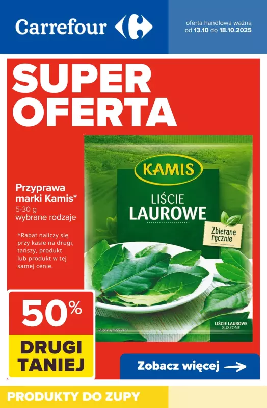 Carrefour - gazetka promocyjna Produkty do ZUPY od wtorku 14.10 do soboty 18.10 - strona 6