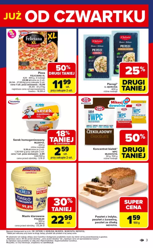 Carrefour - gazetka promocyjna Gazetka Weekend promek już od czwartku   - strona 3