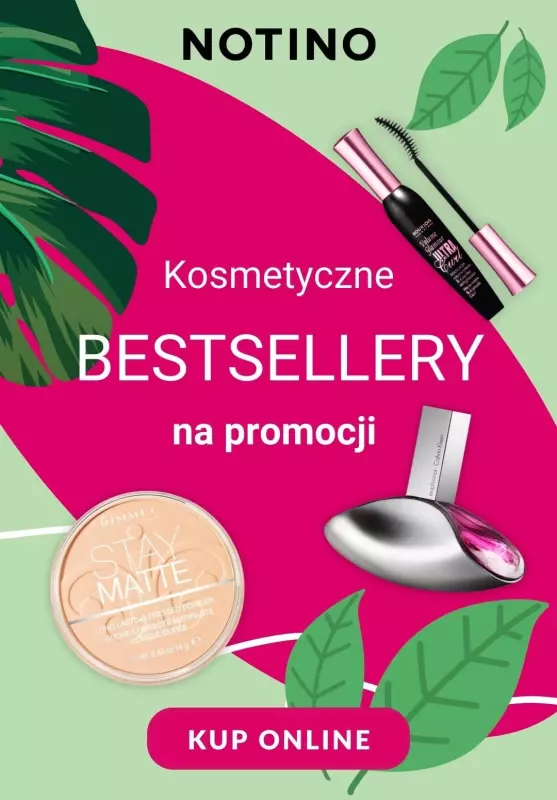 NOTINO - gazetka promocyjna Kosmetyczne BESTSELLERY na promocji od wtorku 07.03 do niedzieli 12.03