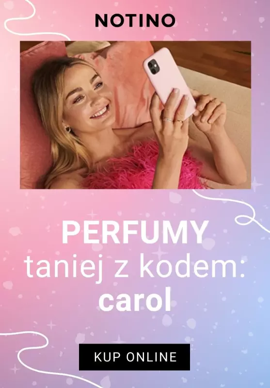 NOTINO - gazetka promocyjna Perfumy taniej z kodem od czwartku 19.12 do niedzieli 22.12