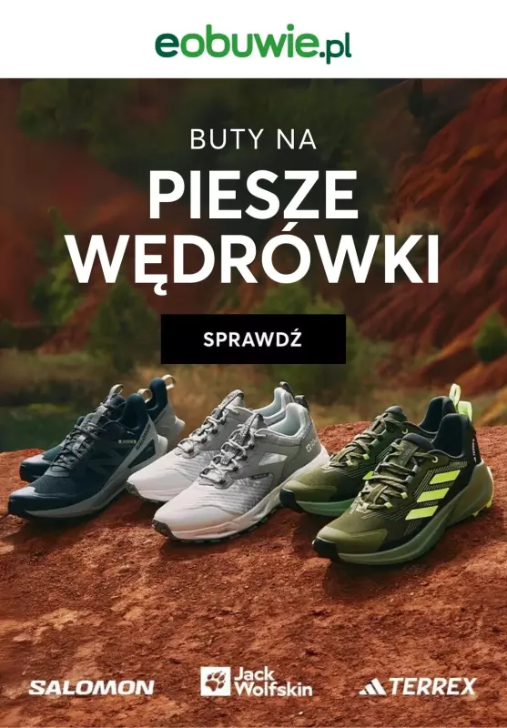 eobuwie.pl - gazetka promocyjna Buty na piesze wędrówki od czwartku 25.04 do środy 01.05