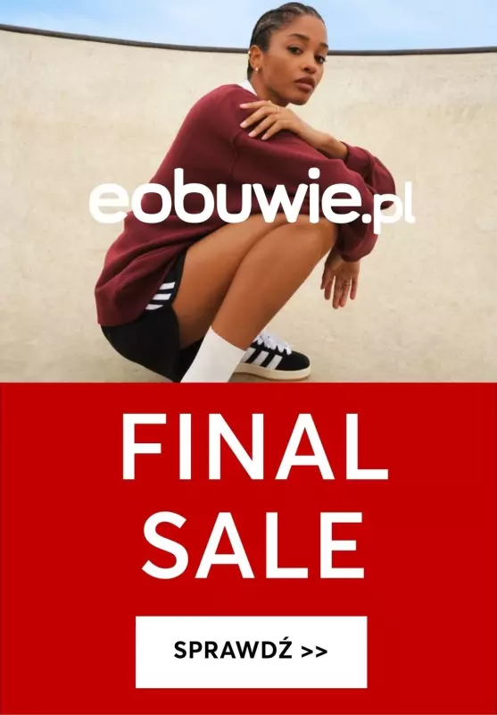 eobuwie.pl - gazetka promocyjna FINAL SALE - skorzystaj! od poniedziałku 08.07 