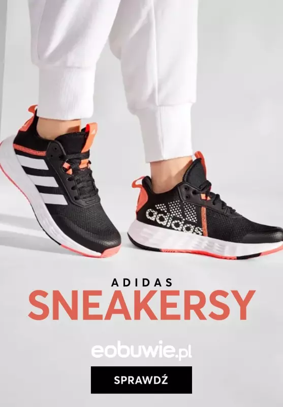 eobuwie.pl - gazetka promocyjna SNEAKERSY ADIDAS w super cenach od poniedziałku 12.08 