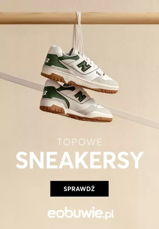 eobuwie.pl - gazetka promocyjna Topowe SNEAKERSY od wtorku 03.09 do poniedziałku 09.09