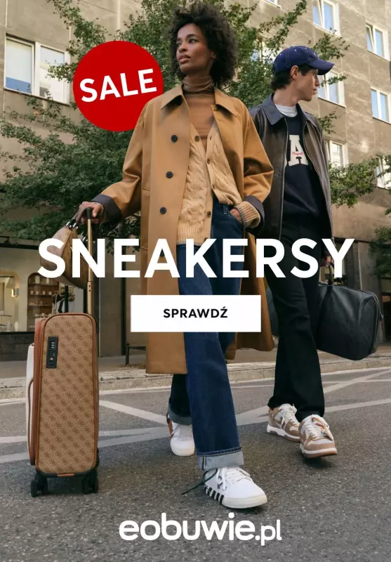 eobuwie.pl - gazetka promocyjna SALE - Sneakersy od środy 25.09 do wtorku 01.10