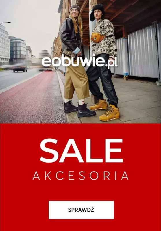 eobuwie.pl - gazetka promocyjna SALE - Akcesoria od piątku 20.12 