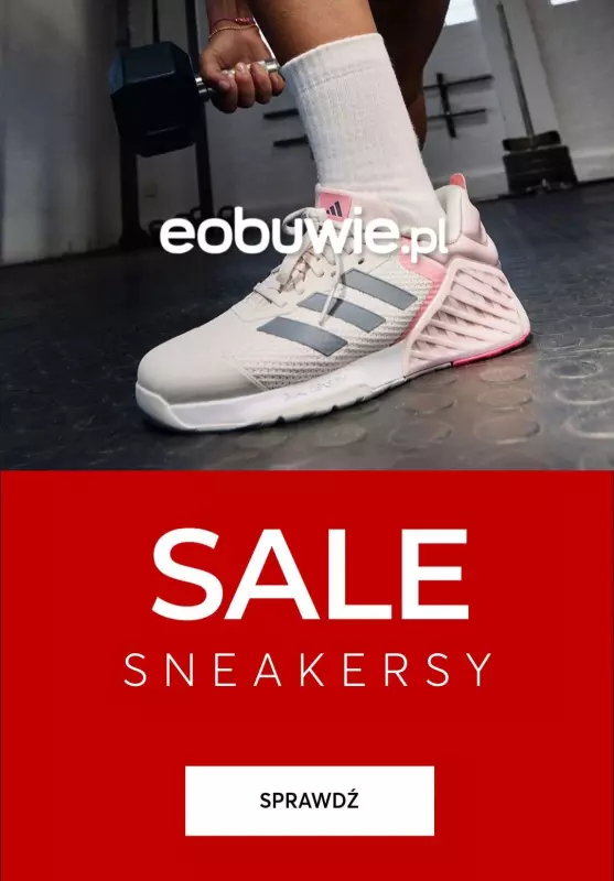 eobuwie.pl - gazetka promocyjna SALE - Sneakersy od poniedziałku 23.12 