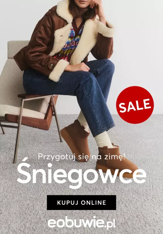 eobuwie.pl - gazetka promocyjna SALE - Śniegowce  