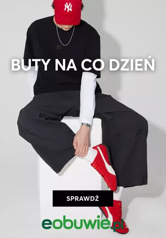 eobuwie.pl - gazetka promocyjna Buty na co dzień w SUPER cenach! od poniedziałku 17.02 do niedzieli 02.03