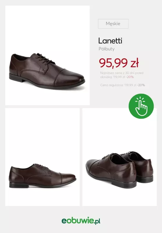 eobuwie.pl - gazetka promocyjna Eleganckie buty dla Niego na specjalne okazje   - strona 2