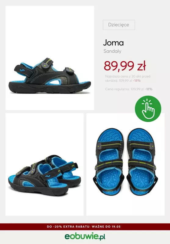 eobuwie.pl - gazetka promocyjna Wiosenne buty dziecięce w SUPERCENACH!   - strona 2