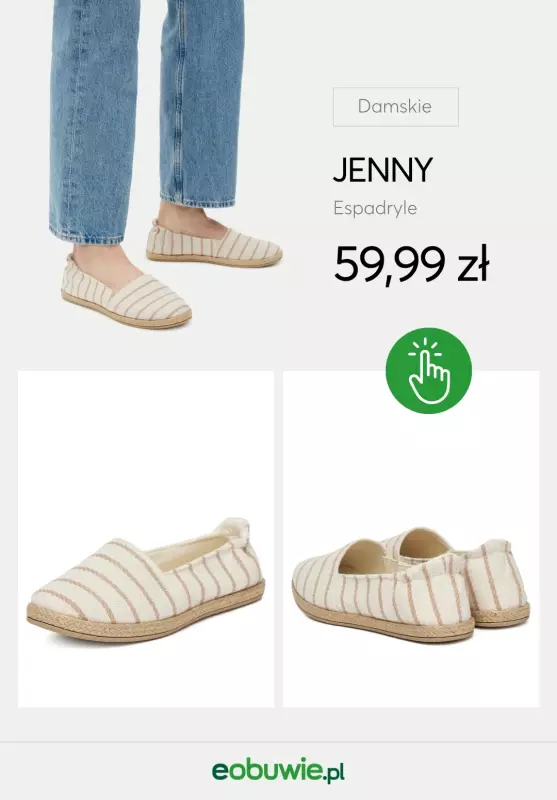 eobuwie.pl - gazetka promocyjna Espadryle damskie - od 59,99 zł   - strona 2