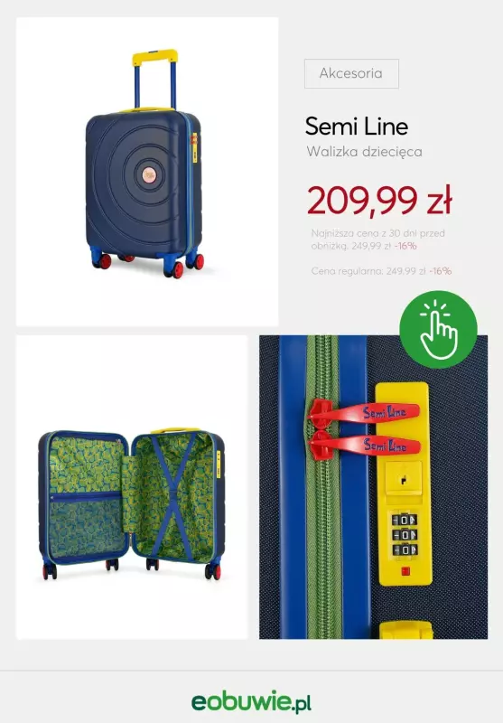 eobuwie.pl - gazetka promocyjna Akcesoria podróżne – idealne na wakacje! od wtorku 03.06  - strona 16