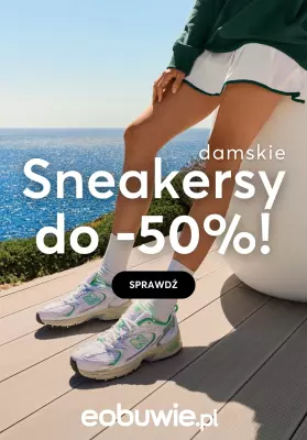 eobuwie.pl - gazetka promocyjna Sneakersy damskie do -50% od wtorku 10.06 