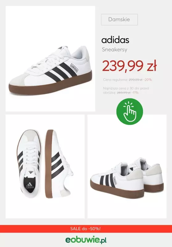 eobuwie.pl - gazetka promocyjna Sneakersy damskie do -50% od wtorku 10.06  - strona 10